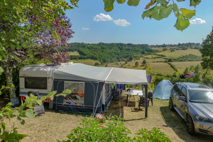 Camping Dordogne location emplacement